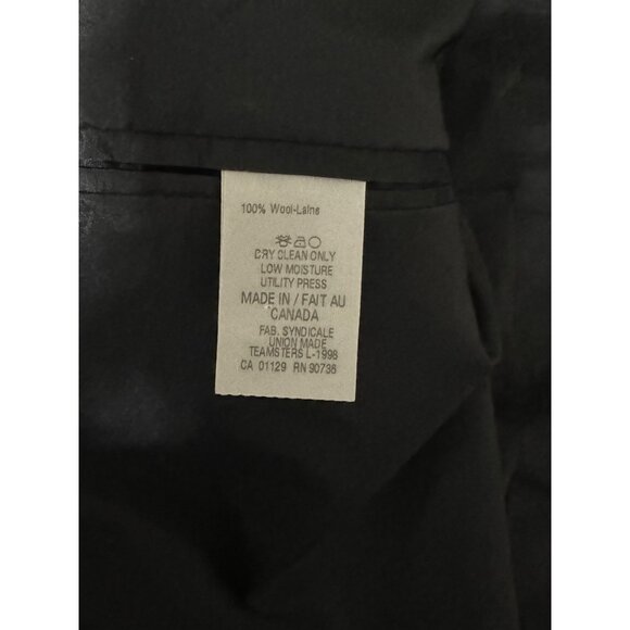 Lauren Ralph Lauren Mens Blazer 42L Wool Tweed Gray Suit Sport Coat - Picture 5 of 9